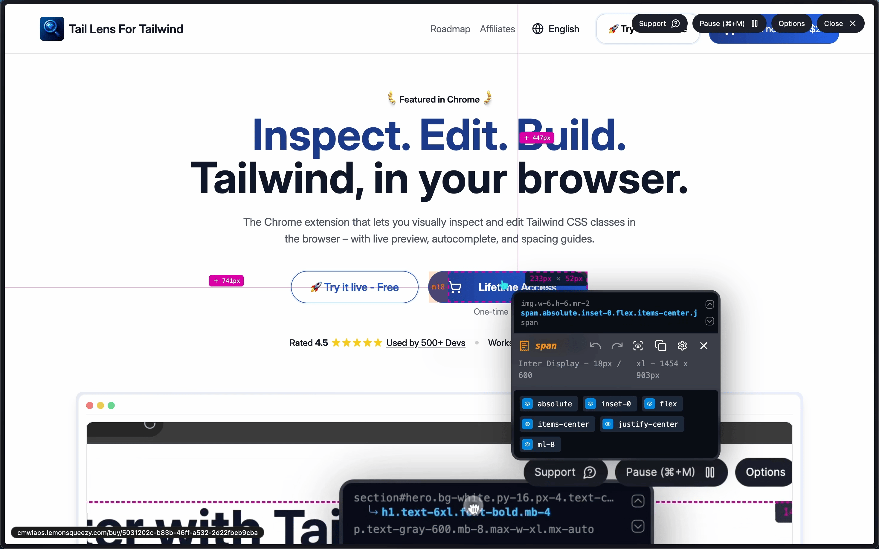 Toggle and Undo Support